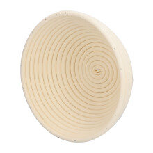 Panier rond beige pour levée du pain 20x8 cm
