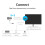 M2 Ricevitore HDMI Wireless per Display 1080P Nero ABS 10