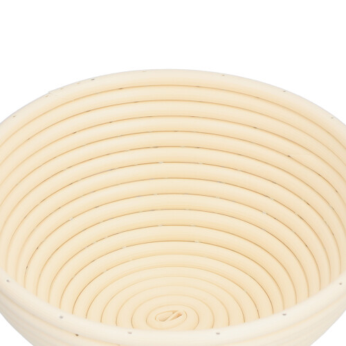 Panier rond beige pour levée du pain 20x8 cm 2