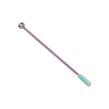 304 Stainless Steel Stirrer Cocktail Coffee Beverage Drink Stirring Rod Bar AccessoryColorful