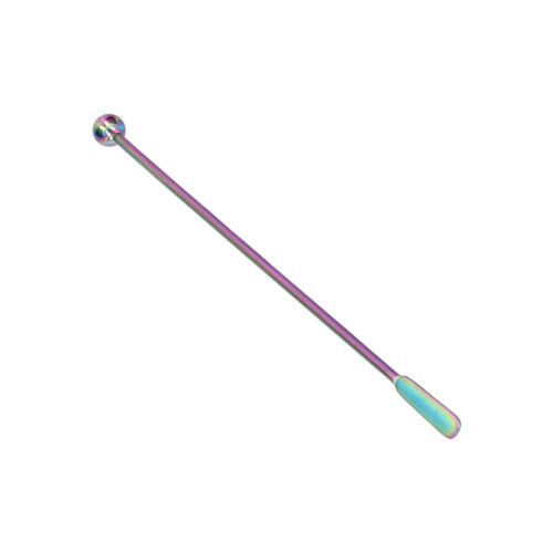Agitateur en acier inoxydable 304, 27 g, 19  0,8 cm, multicolore