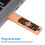 Clé USB 2.0 de 64 Go portable en métal argenté 5