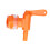 Kit de robinet de fût orange PP+Silicone 23 g 0,9/2,4 cm 9