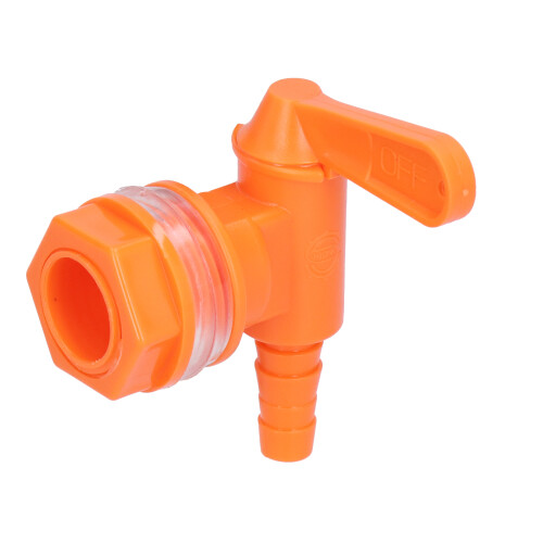 Kit de robinet de fût orange PP+Silicone 23 g 0,9/2,4 cm 2