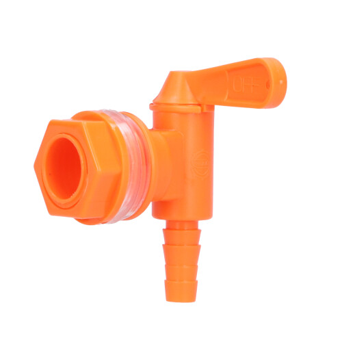 Kit de robinet de fût orange PP+Silicone 23 g 0,9/2,4 cm 1