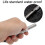 Lampe de poche UV noire 12,5  1,3 cm 70 mAh 8
