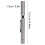 Lampe de poche UV noire 12,5  1,3 cm 70 mAh 12