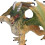 Modello di drago antico - giocattolo in plastica 23,5x13,3 cm 9