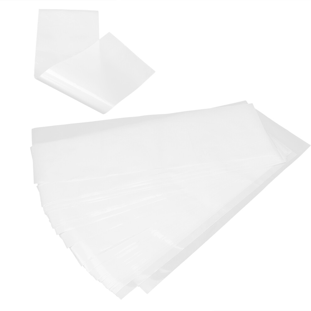 100Pcs Professional Hair Coloring Sheet Hair Highlighting Strips Reusable Dyeing Separating Sheet