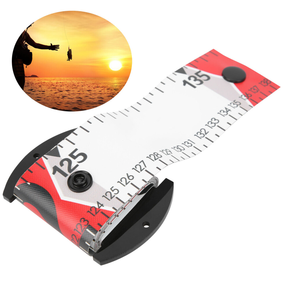 138x5cm Fish Measuring Ruler Fish Measuring Tape Waterproof Fishing Measurement ToolRed-image-OPC-PHVZ755-NEW