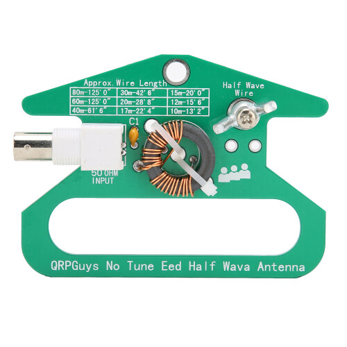 Antenna End-Fed Half-Wave senza taratura 10W 50 Ω PCB 1
