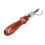 Outil de rainurage pour cuir – biseauteur d'arête 2,4  2,4  14 cm 3