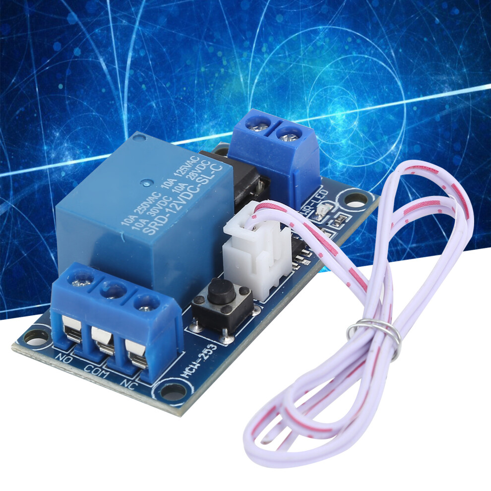Relay Module Bistable 1Button Startstop Selflocking Electronic Control Component Dc12v 4901322591299