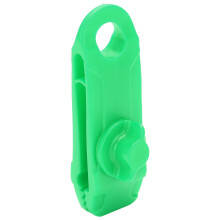 Clip de tente en nylon, boucle coupe-vent pour bâche verte