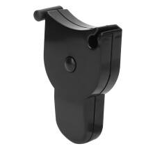 Mètre ruban corporel à double échelle, 150 cm, noir