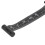 Mètre ruban corporel à double échelle, 150 cm, noir 5