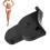 Mètre ruban corporel à double échelle, 150 cm, noir 16