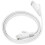 Câble Ethernet Cat6 plat 10 Gbps 1 m 8 conducteurs noir 5