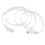 Câble Ethernet Cat6 plat 10 Gbps 1 m 8 conducteurs noir 14