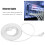Cavo Ethernet CAT6 10 Gbps 20 m RJ45 piatto in rame 9