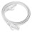 Câble Ethernet Cat6 plat 10 Gbps 1 m 8 conducteurs noir 2
