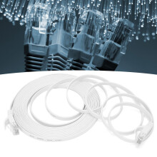 Cavo Ethernet CAT6 RJ45 piatto da 30 m 8 conduttori in rame 10 Gbps
