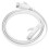 Câble Ethernet Cat6 plat 10 Gbps 1 m 8 conducteurs noir 3