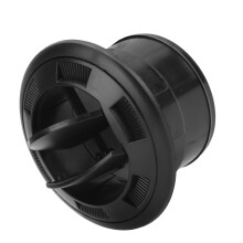 Déflecteur d'air de climatisation noir pour tableau de bord, 75 mm, 3,0 po
