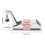 Loquet à compression alliage de zinc non verrouillant argent 5
