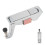 Loquet à compression alliage de zinc non verrouillant argent 6