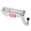 Loquet à compression alliage de zinc non verrouillant argent 15