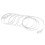 Câble Ethernet CAT6 plat de 2 m, 8 conducteurs, cuivre, noir 5