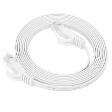 Cavo Ethernet CAT6 con otto conduttori, 2 m, nero, RJ45, 10 Gbps
