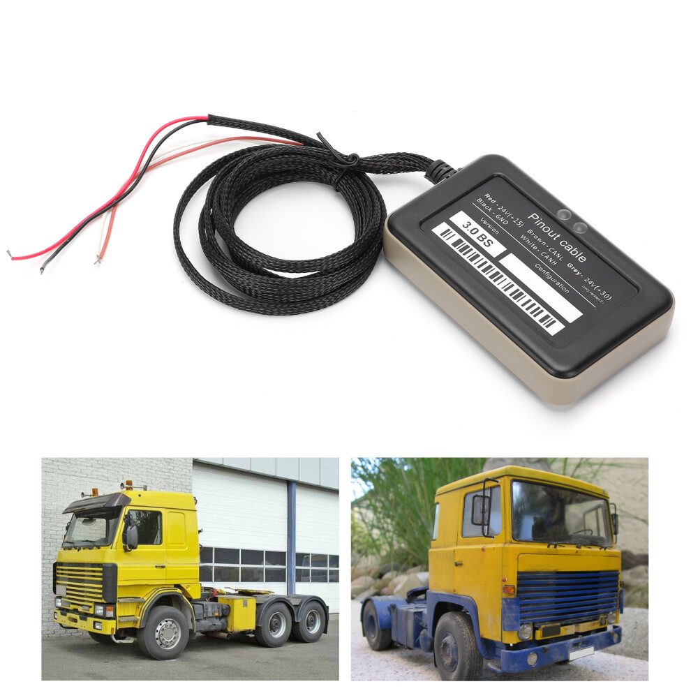 8 In 1 Full Chip Diagnostic Scanner Plastic Replacement For Cummins Truck Heavy Duty Vehicle 9431322593597