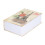 Mini cassaforte a libro con password 440g 18x11.6x5.5 cm Argento 12