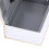 Mini cassaforte a libro con password 440g 18x11.6x5.5 cm Argento 8