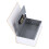 Mini cassaforte a libro con password 440g 18x11.6x5.5 cm Argento 1