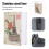 Mini cassaforte a libro con password 440g 18x11.6x5.5 cm Argento 4