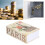 Mini cassaforte a libro con password 440g 18x11.6x5.5 cm Argento 16