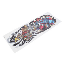 Wasserfester Vollarm-Tattoo-Aufkleber Unisex 170x480mm Exquisites Muster