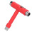 TType Strumento per skateboard Multifunzione Rosso 10,5x9,8cm 1