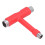 TType Strumento per skateboard Multifunzione Rosso 10,5x9,8cm 5