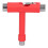 TType Strumento per skateboard Multifunzione Rosso 10,5x9,8cm 13