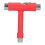 TType Strumento per skateboard Multifunzione Rosso 10,5x9,8cm 3