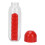 Bouteille d'eau 2-en-1 avec pilulier 500 ml transparente 15