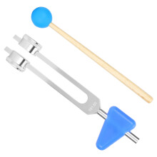 181.60Hz Tuning Fork Hammer Tool Set Aluminum Alloy Sound Healing Therapy Tuning Fork Set
