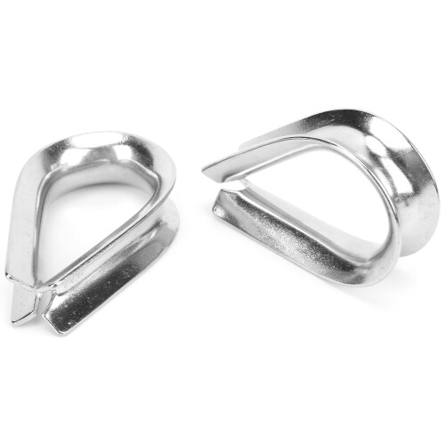 2 pièces d'œillets pour câble en acier inoxydable M20 20 mm