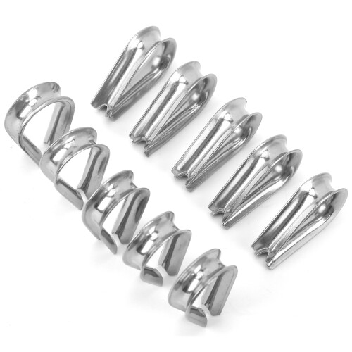Fascetta stringacavi in acciaio inossidabile da 4 mm - Accessori per barca per sollevamento/pesca DE