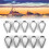 Fascetta stringacavi in acciaio inossidabile da 4 mm - Accessori per barca per sollevamento/pesca DE 11