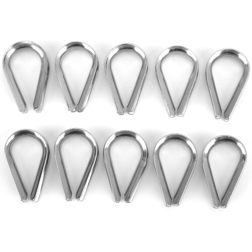 Fascetta stringacavi in acciaio inossidabile da 4 mm - Accessori per barca per sollevamento/pesca DE 1